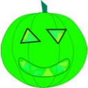 download Halloween clipart image with 90 hue color