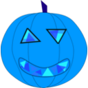 download Halloween clipart image with 180 hue color