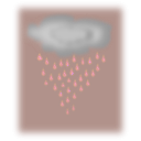 download Lluvia clipart image with 180 hue color