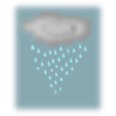 download Lluvia clipart image with 0 hue color