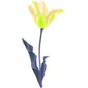 download Tulip clipart image with 90 hue color