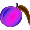 download Peach clipart image with 270 hue color