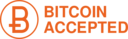 Circlebitcoinacceptedorange