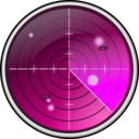download Radar clipart image with 225 hue color