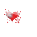 download Bloody Heart clipart image with 0 hue color