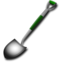 download Shovel clipart image with 90 hue color