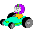 download Gokart clipart image with 45 hue color