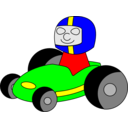 download Gokart clipart image with 0 hue color