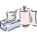 download Kleenex Box And Household Paper clipart image with 0 hue color
