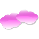 download Clouds clipart image with 90 hue color