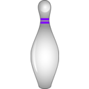 download Bowling Pin Pino De Boliche clipart image with 270 hue color