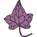 download Ivy Leaf 5 clipart image with 225 hue color