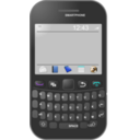 download Smartphone Qwerty clipart image with 180 hue color