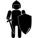 download Knight clipart image with 0 hue color