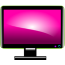 download Computer Monitor clipart image with 90 hue color