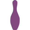 download Bowling Pin Brown clipart image with 270 hue color