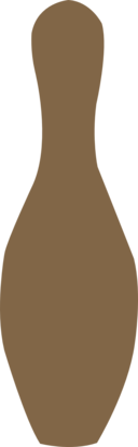 Bowling Pin Brown