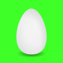 download Egg Icon clipart image with 90 hue color