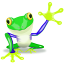 download Frog By Sonny clipart image with 45 hue color