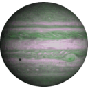 download Jupiter clipart image with 90 hue color