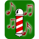 download Barbershop Quartet Abstract clipart image with 0 hue color