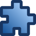 Icon Puzzle Blue