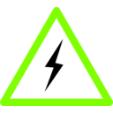 download Power Danger clipart image with 90 hue color