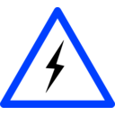 download Power Danger clipart image with 225 hue color