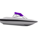 download Speed Boat clipart image with 45 hue color