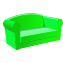 download Sofa clipart image with 90 hue color