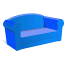 download Sofa clipart image with 180 hue color