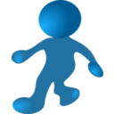 download Walking clipart image with 0 hue color