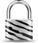 Padlock Zebra