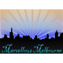download Marvellouse Melbourne clipart image with 180 hue color