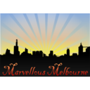 download Marvellouse Melbourne clipart image with 0 hue color