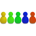 download Users Or Pawns clipart image with 45 hue color