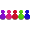 download Users Or Pawns clipart image with 270 hue color