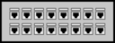 16 Port Patch Panel