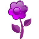 download Flower A3 clipart image with 270 hue color