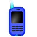 download Netalloy Toy Mobile Phone clipart image with 180 hue color