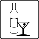 download Hotel Icon Has Bar clipart image with 90 hue color