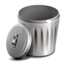 download Trash clipart image with 0 hue color