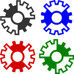 Abstract Gear Wheels Clipart I2clipart Royalty Free Public