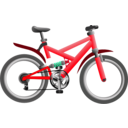download Blue Bike clipart image with 135 hue color