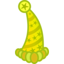 download Party Hat clipart image with 225 hue color