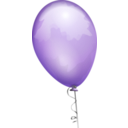 download Balloon Purple Aj clipart image with 315 hue color