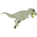 download T Rex clipart image with 45 hue color