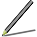 download Pencil clipart image with 45 hue color
