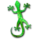download Gecko 3 clipart image with 45 hue color