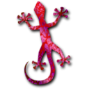 download Gecko 3 clipart image with 270 hue color